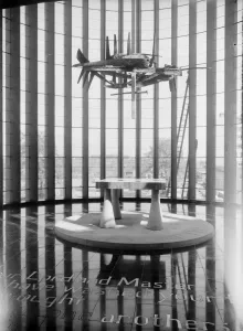 Prints of The Chapel of Industry, also known as the Chapel of Christ the Servant seen here as the finishing touches are made to the newly built Coventry Cathedral. Circa April 1962 Coventry Prints: Coventry Cathedral Print - April 1962