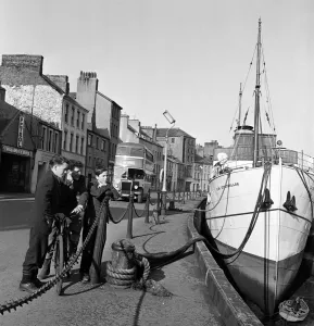 Prints of Street scenes in Douglas, Isle of Man. 13th May 1954 Isle Of Man Prints: Douglas Street Scenes Print, 13th May 1954