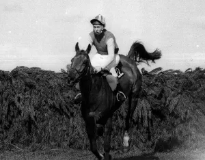Mirror Prints: Red Alligator and Brian Fletcher Grand National Print 1968