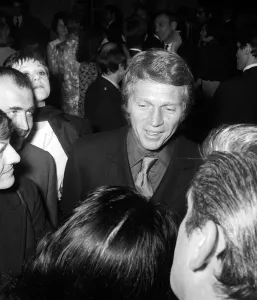 Vintage Celebrity Photos Prints: Reception for Steve McQueen star of Bullitt at the savoy hotel 5th June 1969