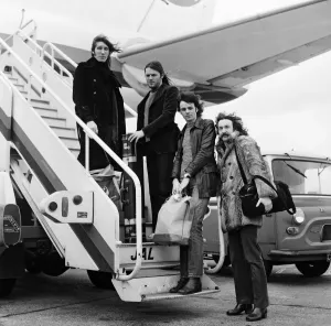 Pink Floyd Prints: Pink Floyd's 1972 Japan Tour Charter Print
