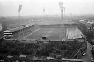 St James Park Print, Newcastle United 20th February 1968