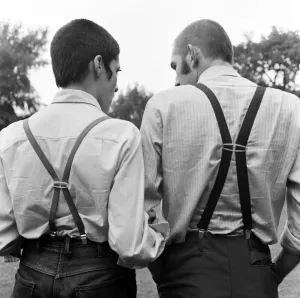 1969 Skinhead Print: Glenda Peake and Tony Hughes, Finchley