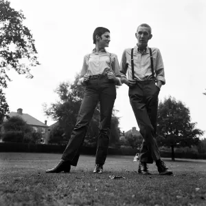 Two Young Skinheads, Finchley 1969 Print (00750)