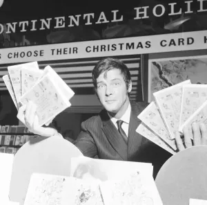 Roger Moore at Pontings Department Store Print, London 1968