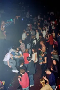 Prints of Rave under way at the Astoria in London. Pictures taken: 31st October 1993 0700to0799 Prints: Rave under way at the Astoria London Print 31st October 1993