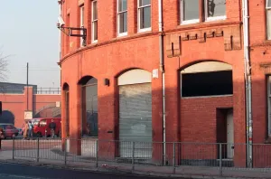 Prints of Site of the famous Hacienda night club and music venue in Whitworth Street West, Manchester 0700to0799 Prints: Hacienda Nightclub Print, Whitworth Street West, Manchester 1994