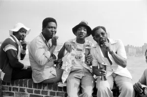 West Indies Cricket Team at the Oval, 12th August 1976 Print