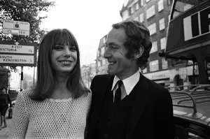 Jane Birkin Marries John Barry in Secret 1965 Print