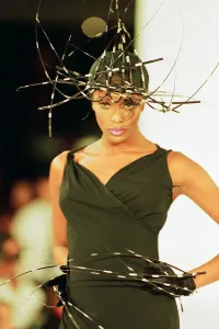 Prints of Naomi Campbell, London Fashion Week 1993, 18th October 1993 London Fashion Week Prints: Naomi Campbell London Fashion Week Print 1993