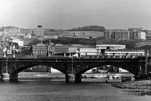 Aberystwyth Harbour Print, 4th April 1967