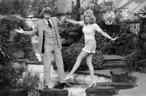 Prints of Michael Crawford and Elaine Taylor, stars of the upcoming film The Games 0900to0999 Prints: Michael Crawford and Elaine Taylor, 1969 Print at Les Ambassadeurs Club