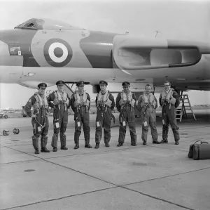 Vulcan Bomber Prints: RAF Scampton 617 Squadron Print, August 1971