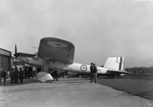The Fairey Long Rang Monoplane Print: RAF Cranwell 1933