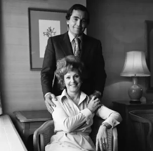John and Barbara Knox at Park Tower Hotel Print, 1977