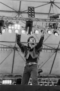 George Michael at Wham ! Farewell Concert Print 1986