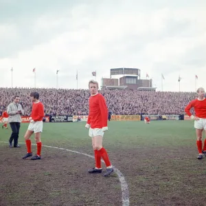 George Best Prints: Fulham v Manchester United Print, 27th March 1967