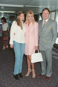Ivanka Trump with Mother Ivana at Heathrow 1996 Print