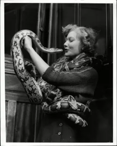 Hull Fair Snake Charmer Colour Print