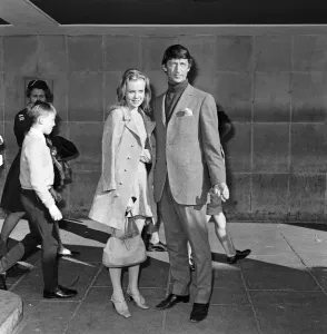 London Airport Arrivals Prints: After a working holiday in Nice, Hayley Mills arrives back at London Airport today with