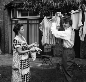 Tommy Steele at New Home in Catford, London Print 1957