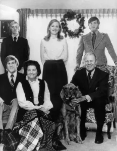 Gerald Ford Family Print, 1st September 1974