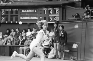 1978 Ladies Singles Final Print - Evert v Navratilova, Wimbledon