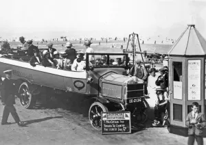 Cleethorpes Charabanc Print, Circa 1925
