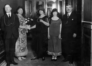Vintage Women's Clothing Styles Prints: Councillor Mrs Hardy (of Jarrow), Mrs Reavley (wife of Councillor Reavley of Jarrow)