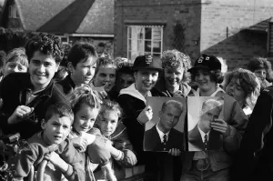 Bros Stars Visit Teen Fan at Home, 22nd February 1990 Print