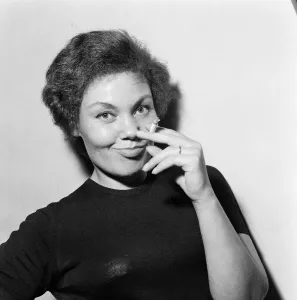 Cleo Laine Rehearsal Print, 4th September 1958