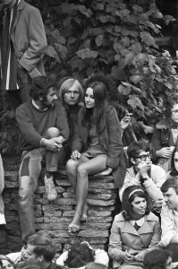 Prints of Cannon Hill Park New People Concert. 31st August 1969. They came quietly into the park Music Prints: Cannon Hill Park New People Concert, 31st August 1969 Print
