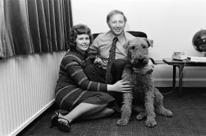 Arthur Scargill and Anne at Home, 19th November 1980 Print