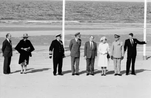 Leaders in Normandy 40th Anniversary Print, 6th June 1984