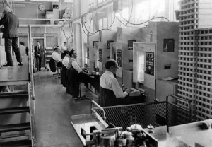 01310 Prints: Newport Sorting Office Print, June 1971