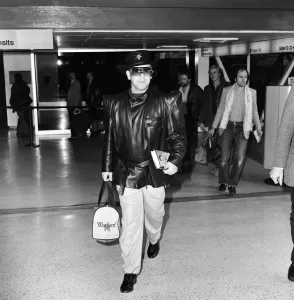 Elton John Boards Plane After Watford FA Cup Win Print