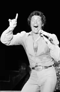 Tom Jones in Concert Print, April 1983 America Tour