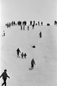 1976 Teesside Snowy Scenes Print