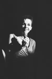 Prints of Judy Garland, American actress, singer and dancer, in concert at The Talk of the Town nightclub in London, where she has a five week residency, pictured Thursday 16th January 1969 1300to1399 Prints: Judy Garland Print - The Talk of the Town, London 1969