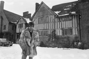 Jeff Lynne at Christmas 1981 Print