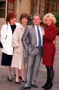 GWEN TAYLOR, NICOLA PAGETT, DAVID JASON AND DIANA WESTON Print 29/09/1989