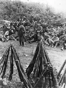 Soviet Partisans Prepare for Attack Print