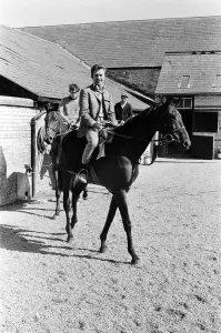 Des OConnor with his horse Bermondsey in a 1969 Print