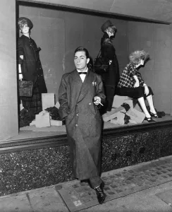 Prints of Lloyd Cracknell, Costume Designer from Cambridge, England, 9th October 1984, pictured wearing his award winning denim coat Cambridge Prints: Lloyd Cracknell Print, a photograph of the costume designer