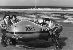 RNLI Prints: Vivienne Whiteright, Mandy Clarke, and Phillipa Lewis in Print