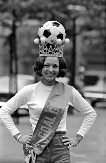 Miss Goal. BritainIs No. 1 Girl Football Fan. At the Waldorf Hotel in London Ten Miss Goal. BritainIs No. 1 Girl Football Fan. At the Waldorf Hotel in London Ten