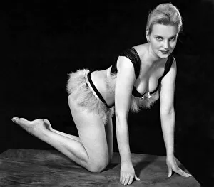 Model Brigitte Doering. February 1961 P008756 Model Brigitte Doering. February 1961 P008756