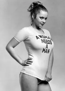Model Joanne Latham will undoubtedly be criticised by Militant Feminists for posing for Model Joanne Latham will undoubtedly be criticised by Militant Feminists for posing for