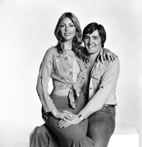 Models Gillian Duxbury and Peter Glancy pose for a young lovers feature in the Daily Models Gillian Duxbury and Peter Glancy pose for a young lovers feature in the Daily