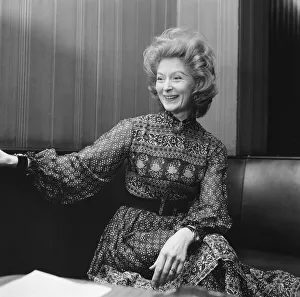 Moira Shearer in Teesside, December 1972. Our Picture Shows Moira Shearer in Teesside, December 1972. Our Picture Shows